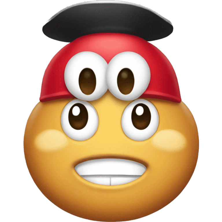 jollibee with hat emoji