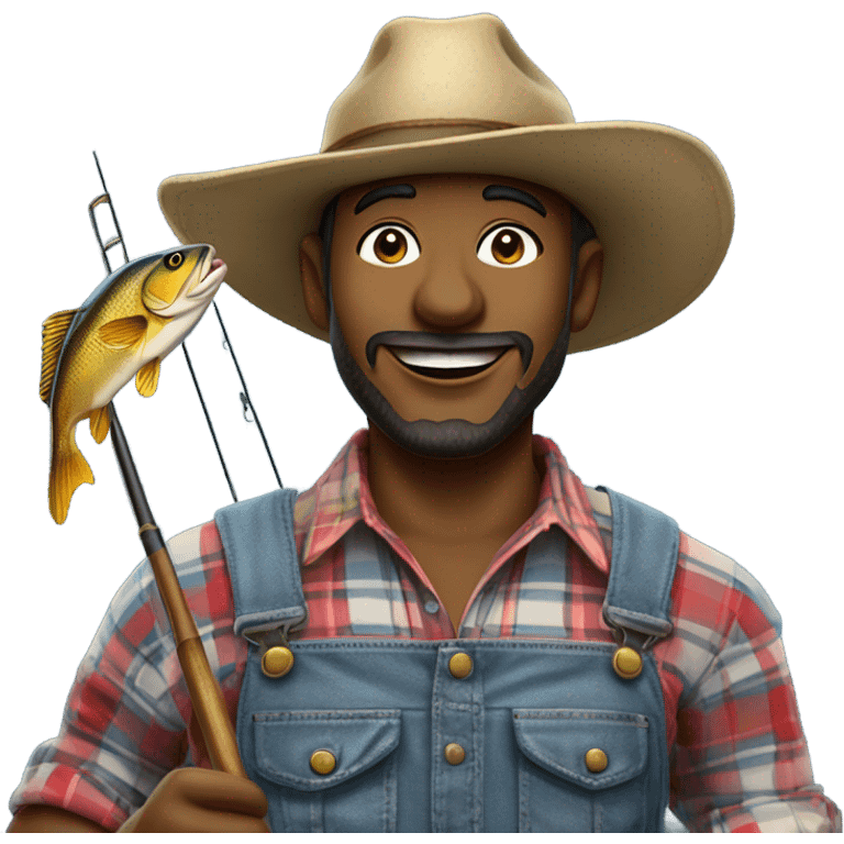 Cajun man emoji