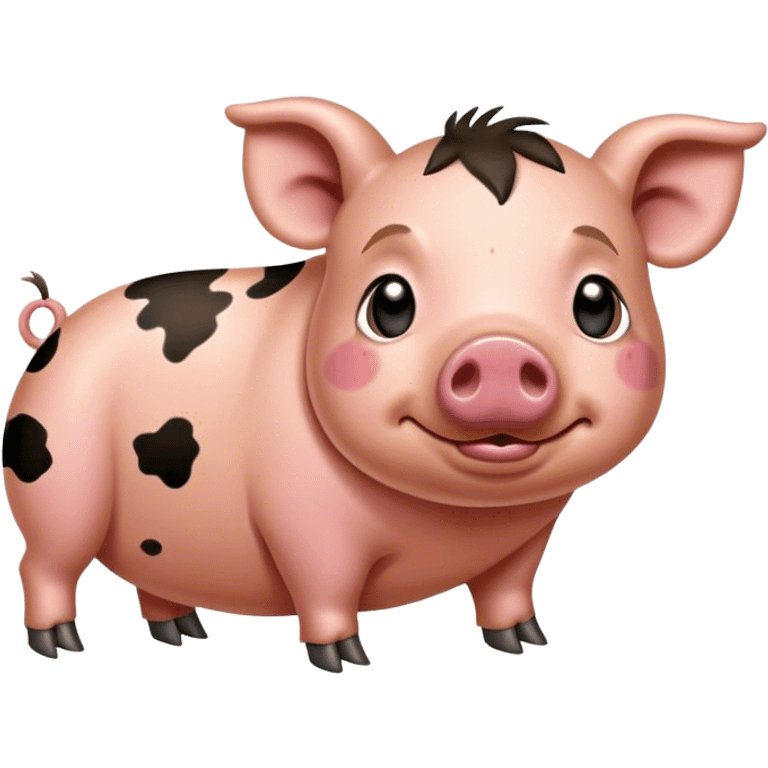 old spotted pig body emoji