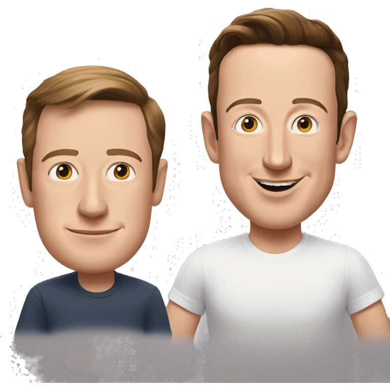 elon musk and mark zuckerberg emoji