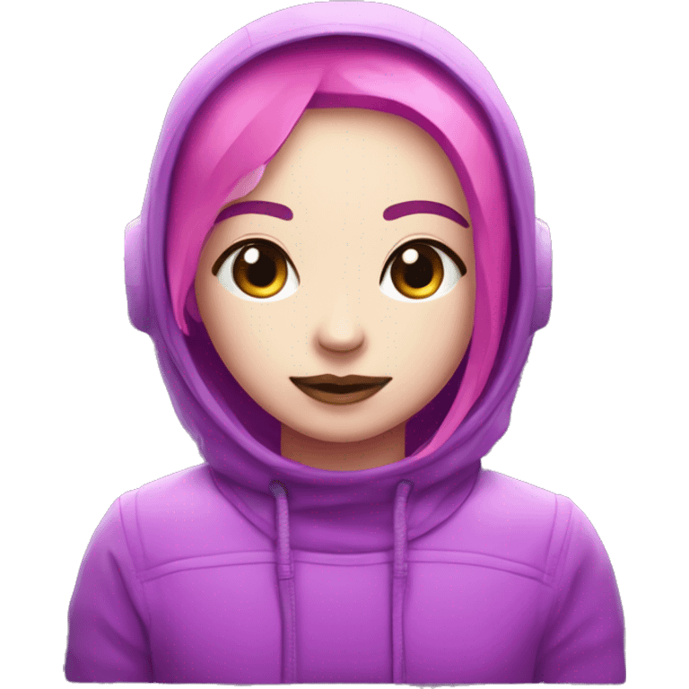 cute, pink and violet color, cyber style, computer, programming, web emoji