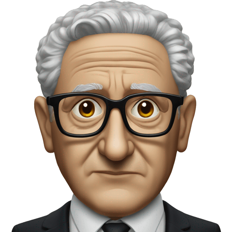 photorealistic Henry Kissinger  emoji