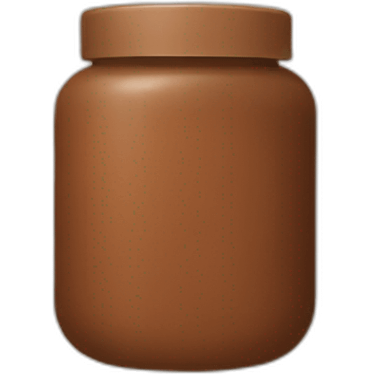 Brown vitamin pot emoji