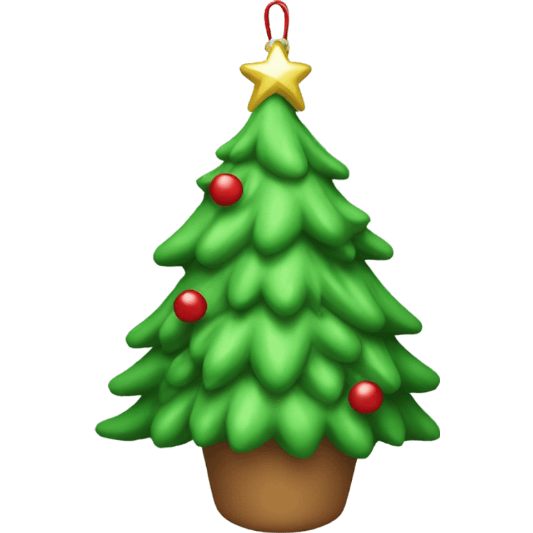 christmas tree ornaments emoji