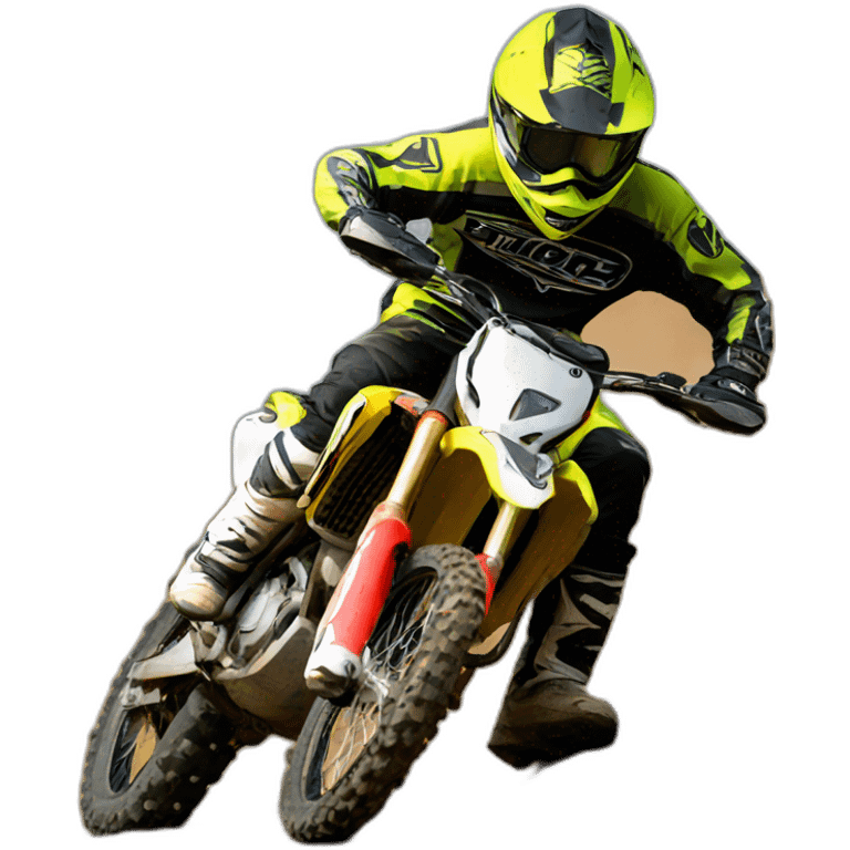 Moto cross emoji