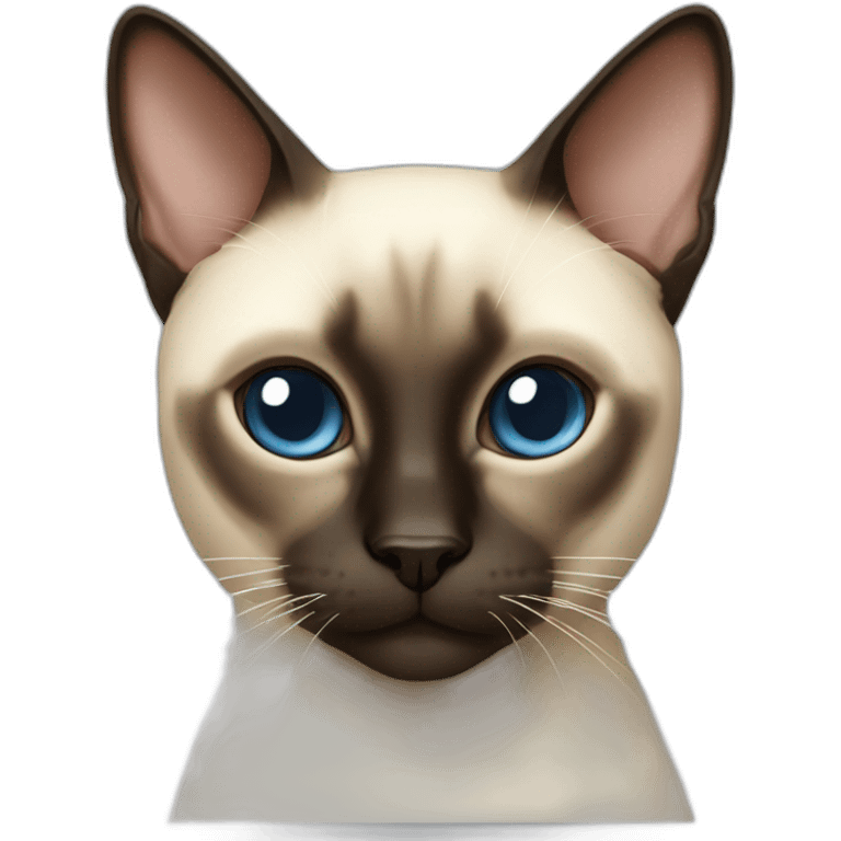 Siamese cat emoji