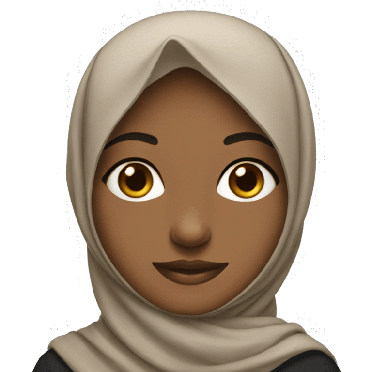 Hijabic girl emoji