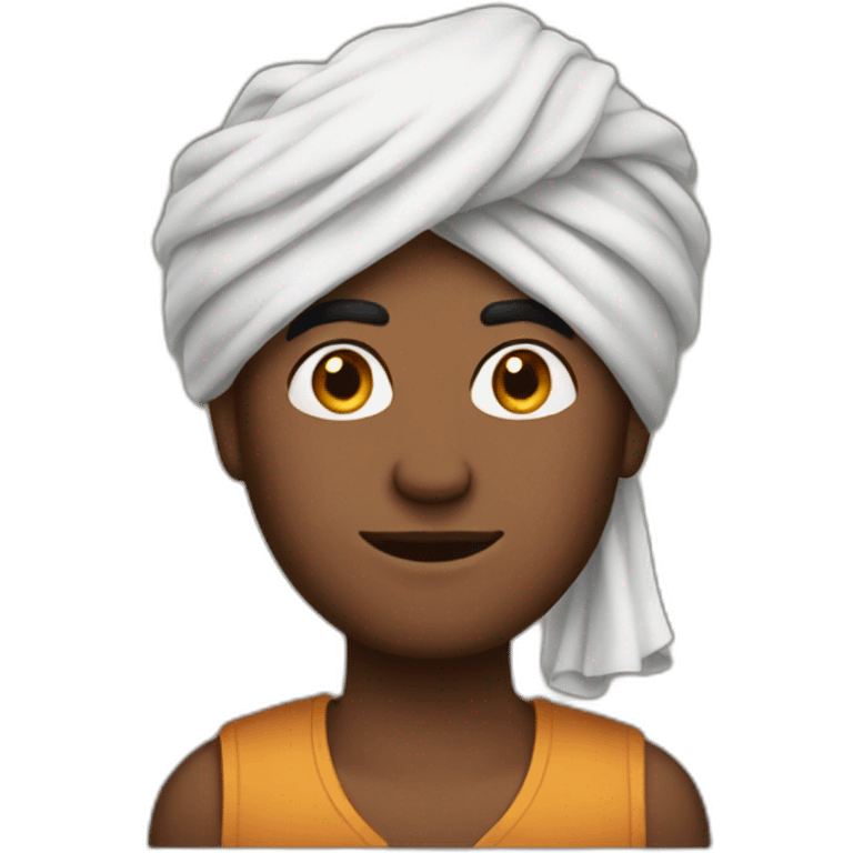 guy with turban emoji