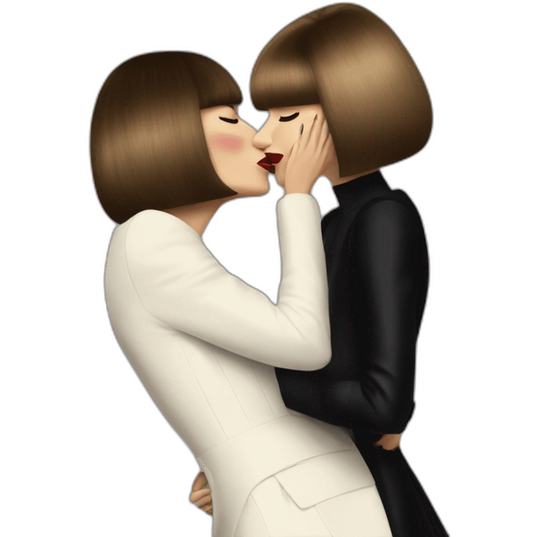 anna wintour kiss naomi campbell emoji