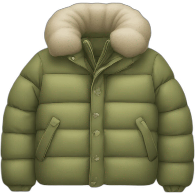 puffer  jacket emoji