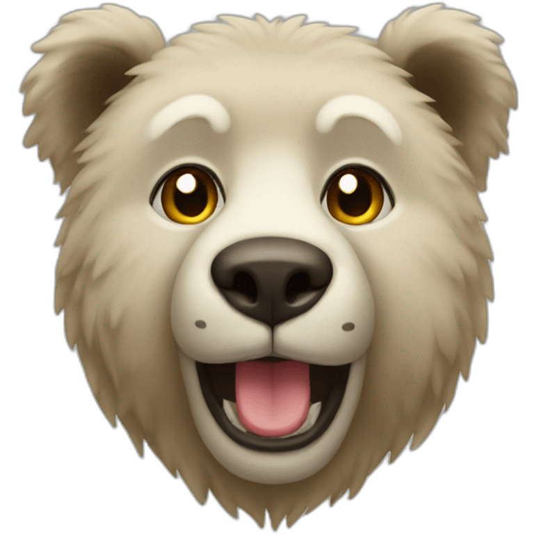 Ours en short emoji