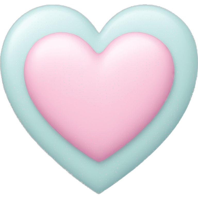 Pastel heart emoji