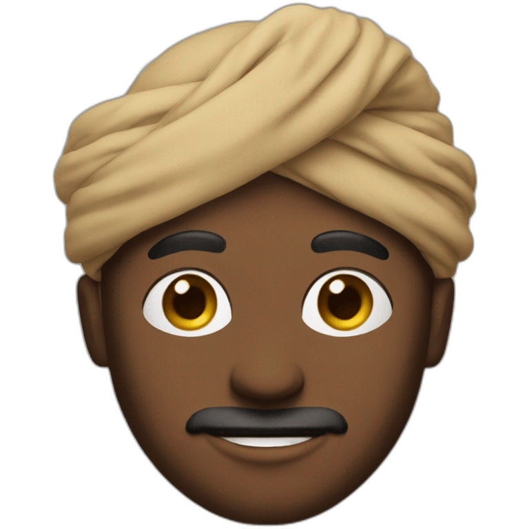 Man with a Turban emoji