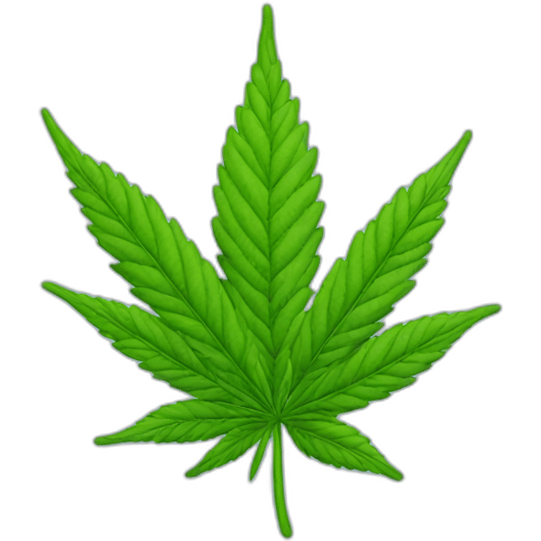 cannabis bud emoji