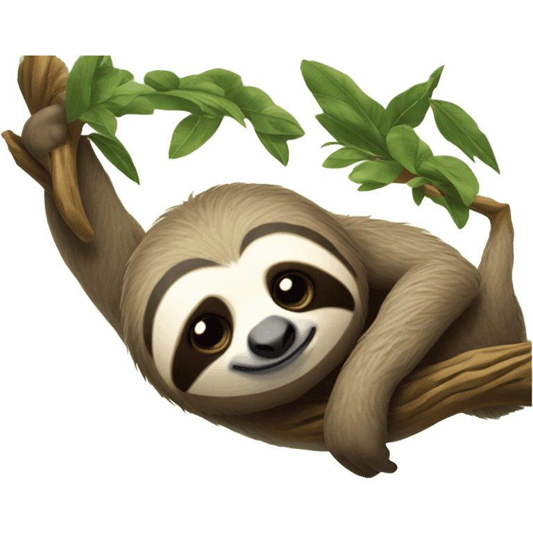 Sad sloth emoji