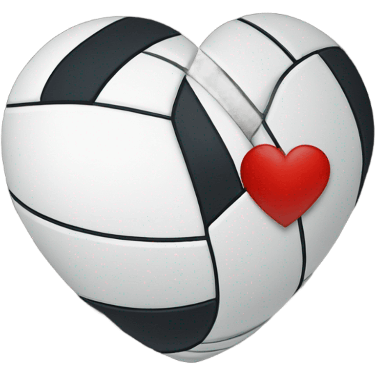 Broken heart and volleyball  emoji