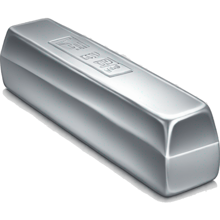 silver bar emoji