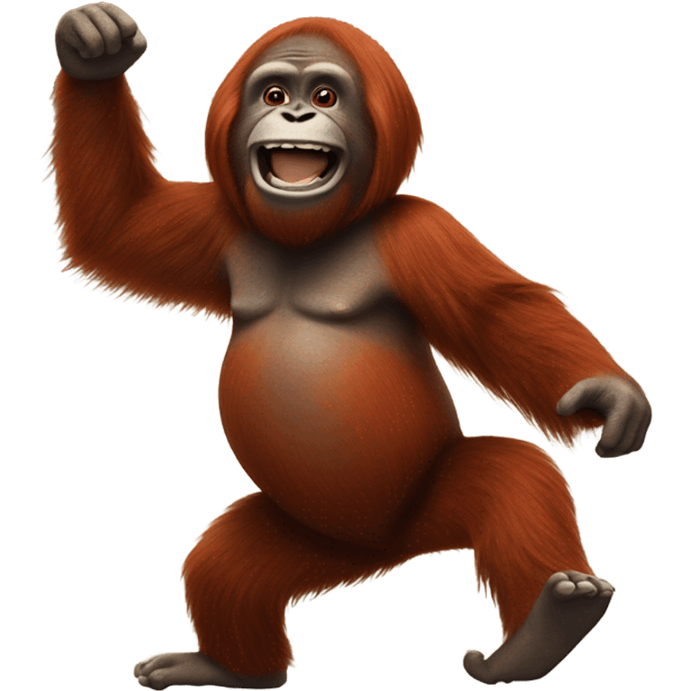 Dancing Orangutan  emoji