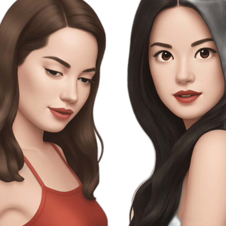 Lana del Rey and Mitski emoji