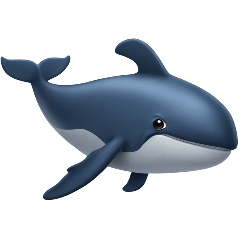 Whale saying I am larvard emoji