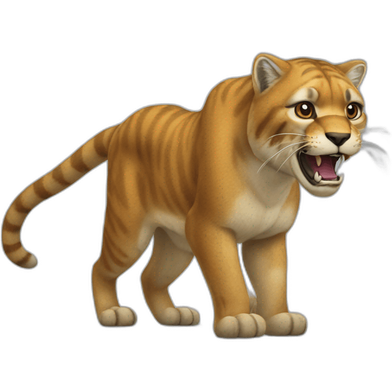 sabre-tooth cat emoji