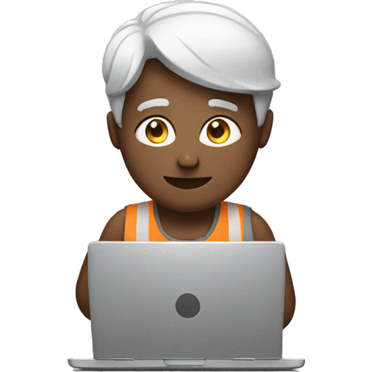 workingwith laptop emoji