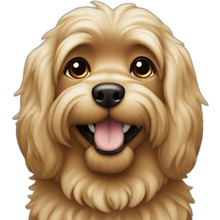 dog-yorkshire-large-older-closeup-smile-tan-black emoji