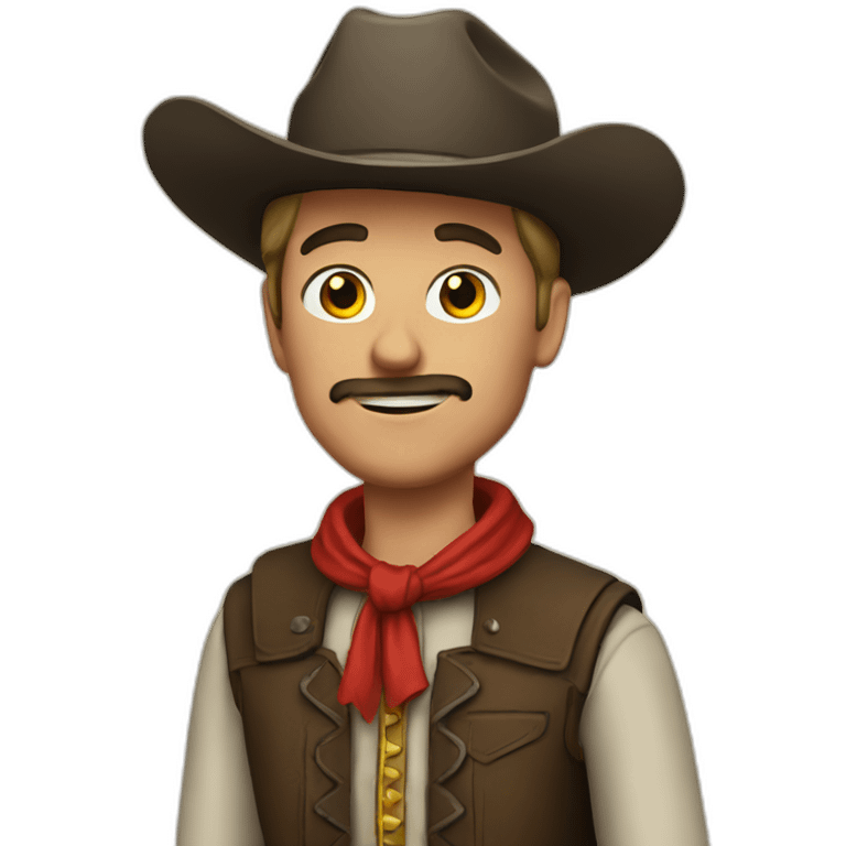 cowboy german emoji