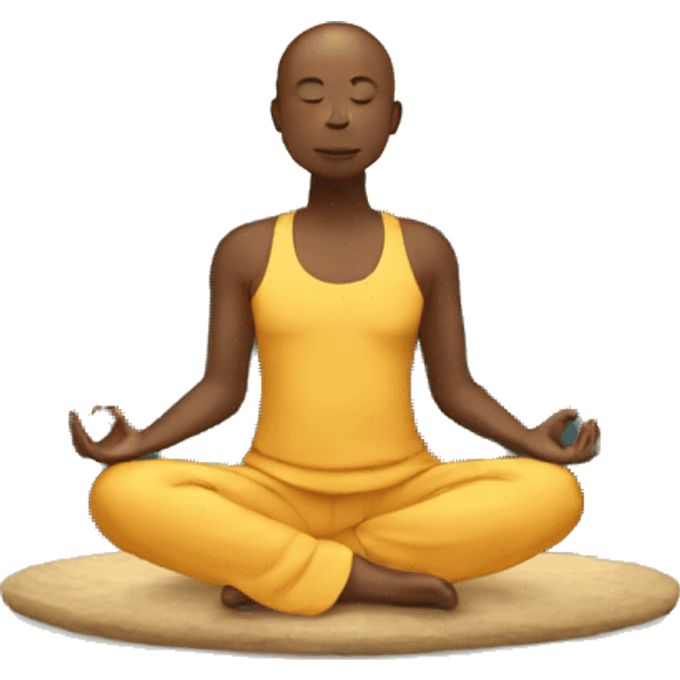 Meditation emoji