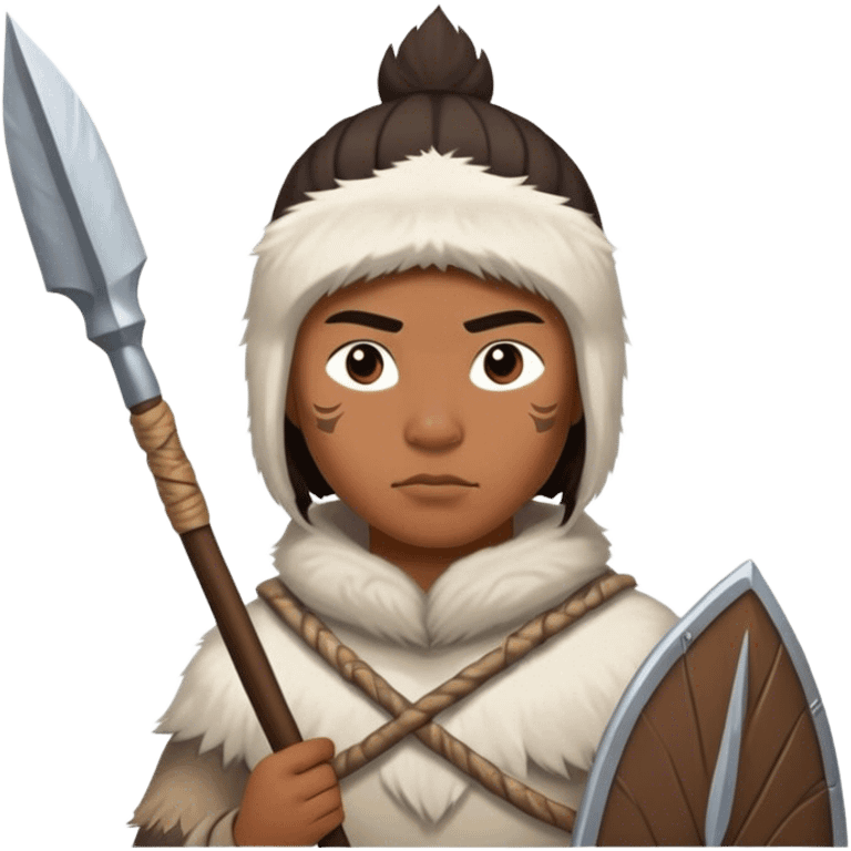 inuit with Spear emoji