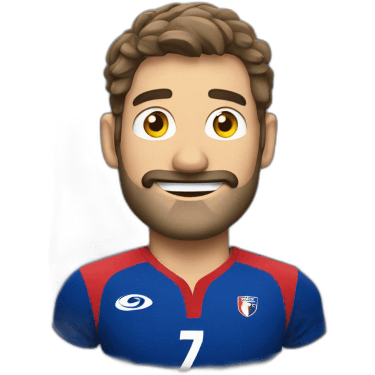 Rugbyman francais emoji