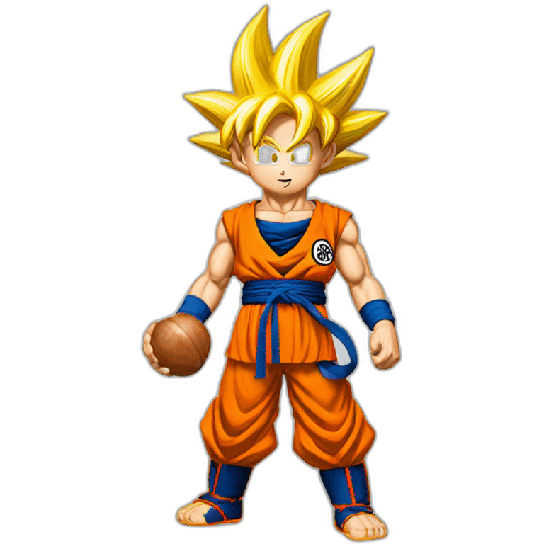 goku holding nuts emoji