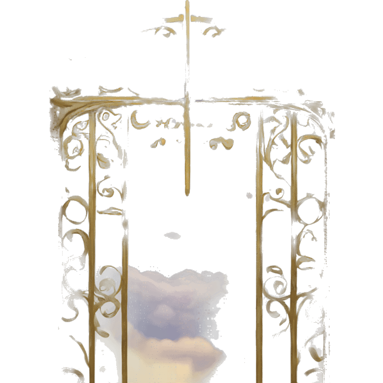 The gates to heaven, the grand Kingdom emoji