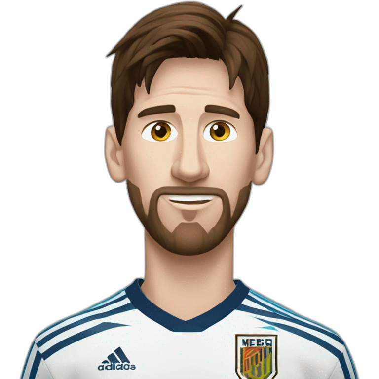 Lionel Messi world cup emoji