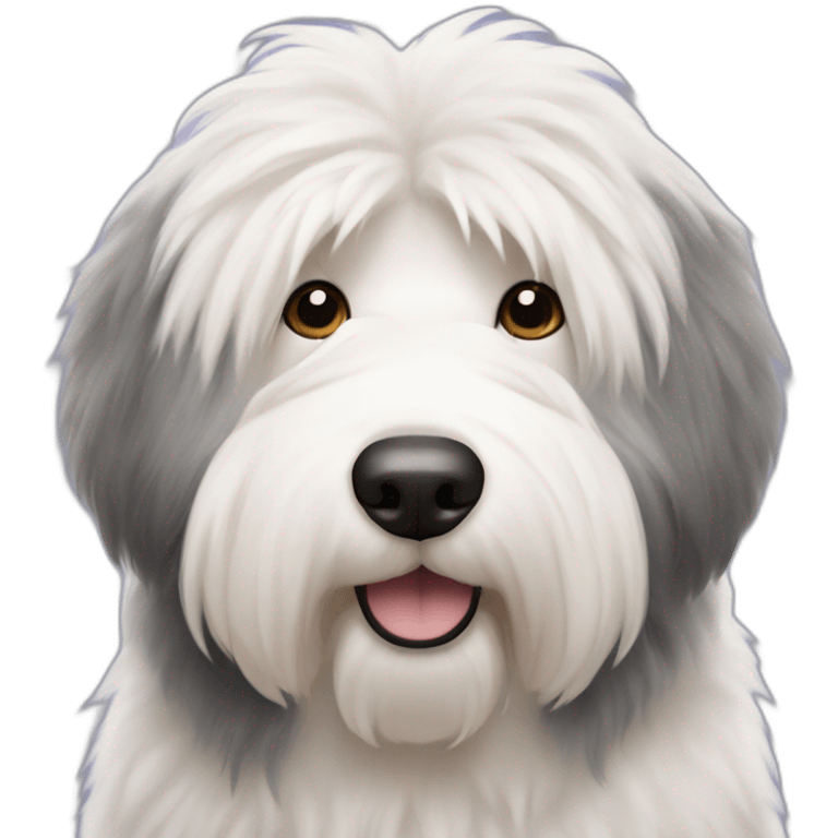 old english sheepdog emoji