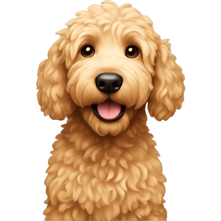 Golden doodle emoji