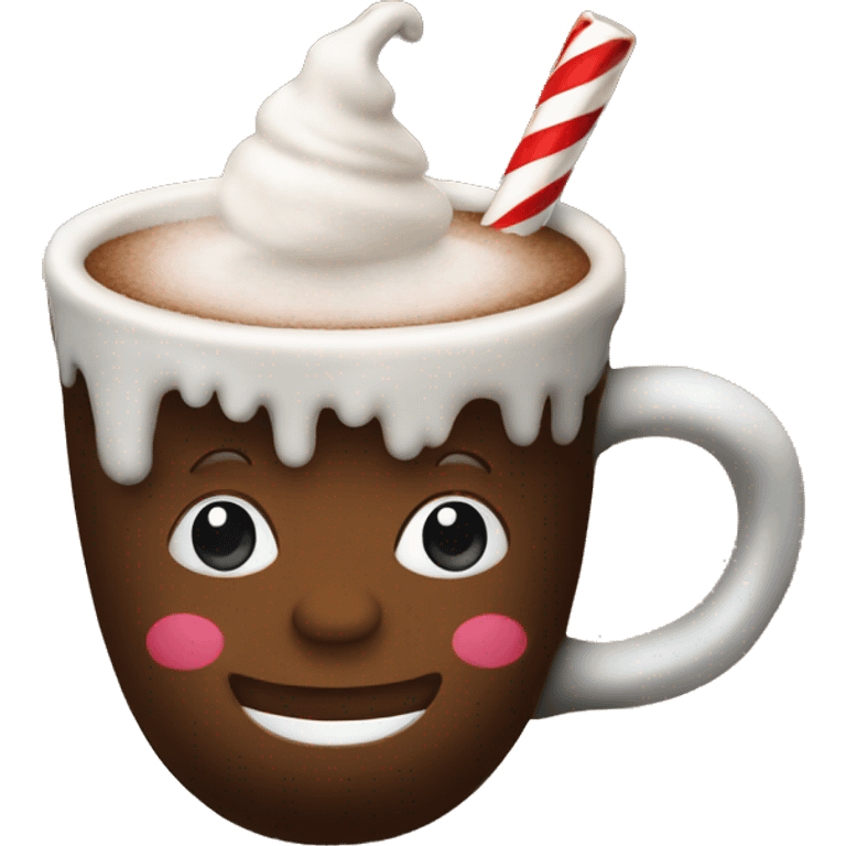 Christmas hot coco emoji