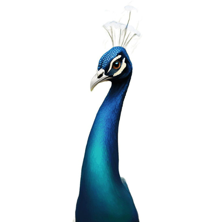 peacock emoji