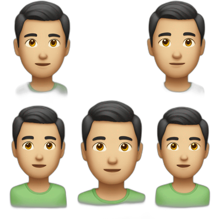 an asian vietnamese 23 man emoji