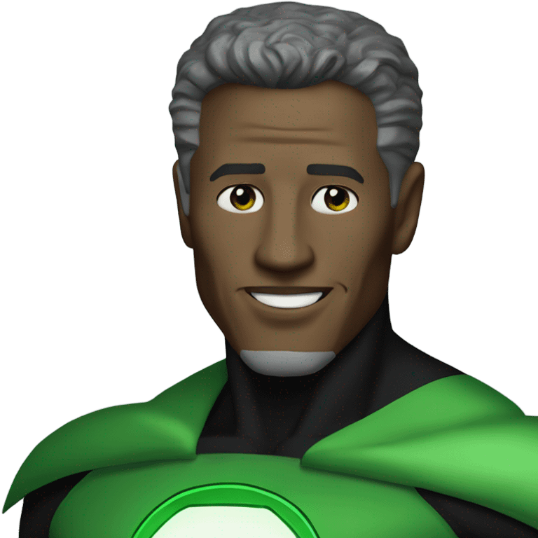 Green lantern John Stewart  emoji