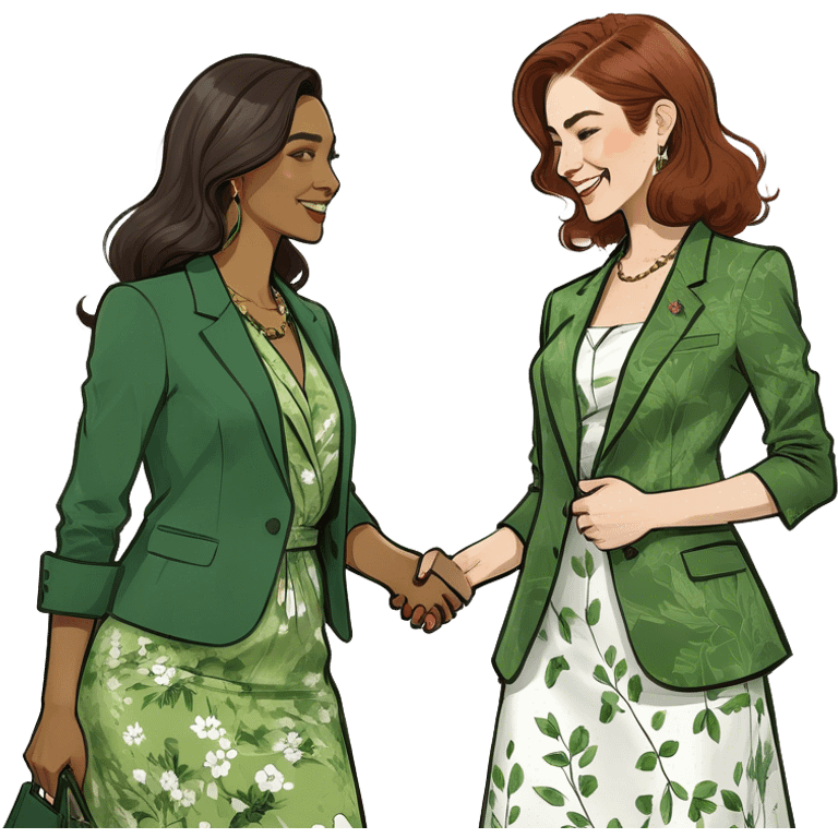 two women meeting emoji