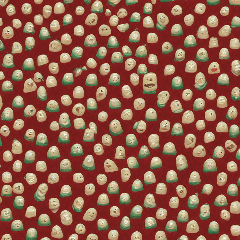 Christmas blanket  emoji