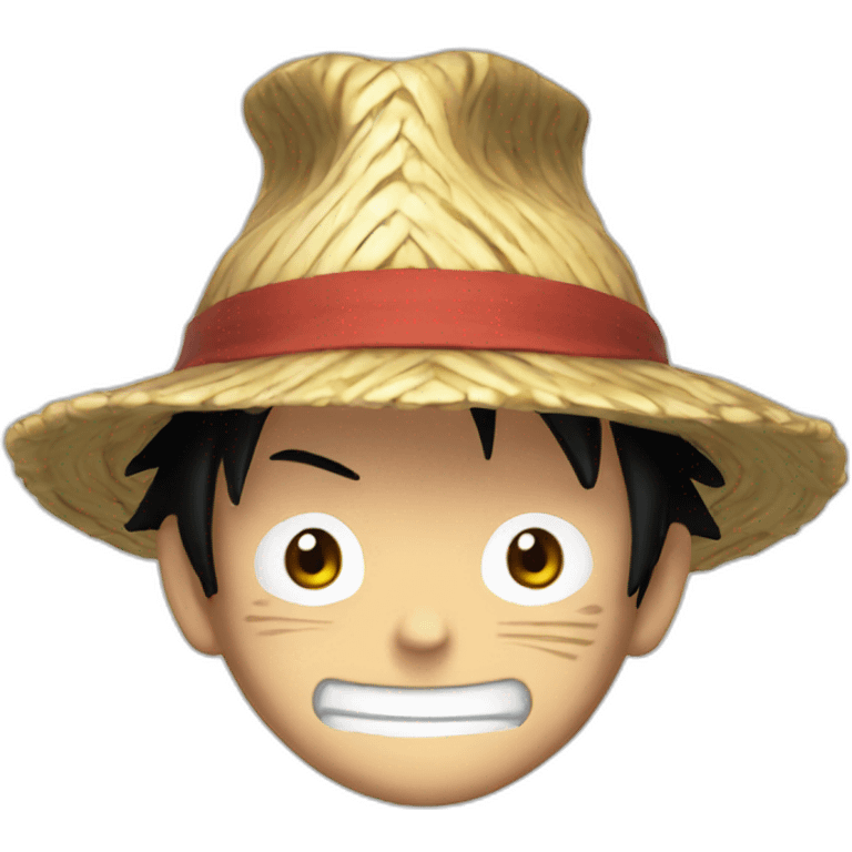 luffy´s face emoji