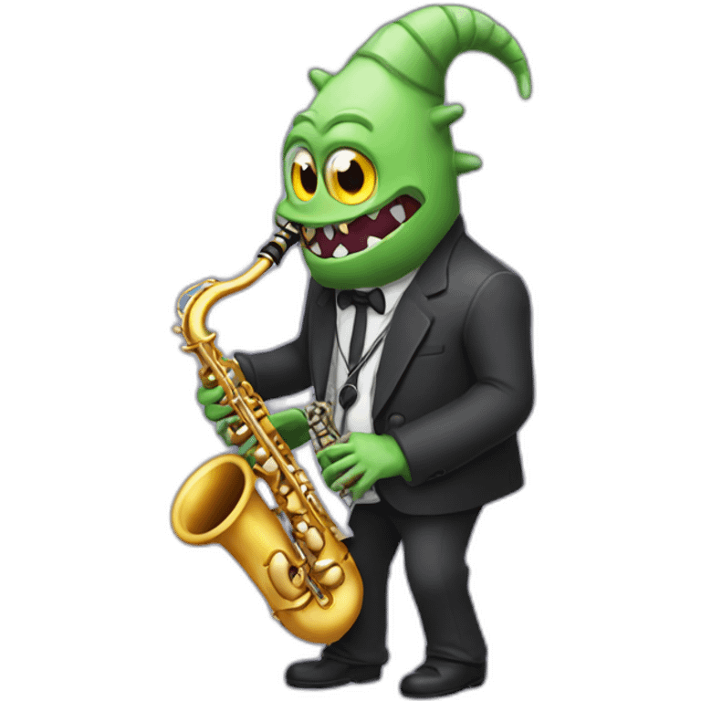 monster-playing-saxophone emoji