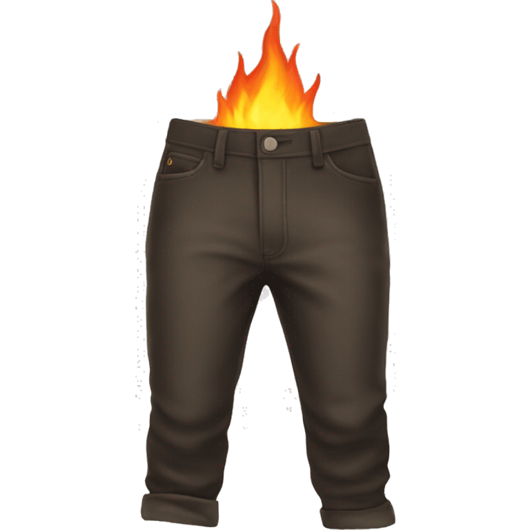 Pants on fire emoji