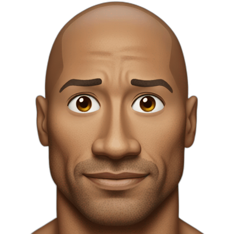 Dwayne Johnson  emoji