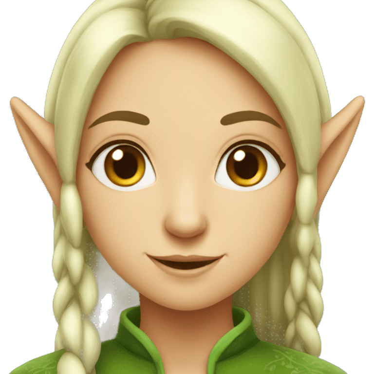 Female elf emoji