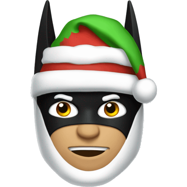 Christmas batman  emoji