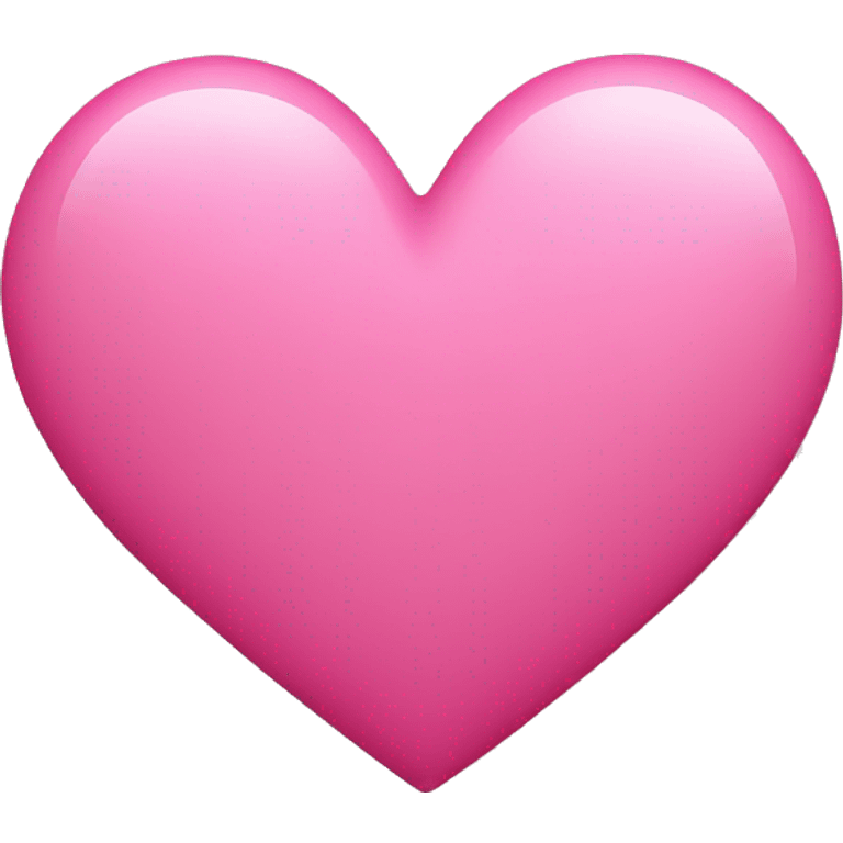 Pink heart emoji