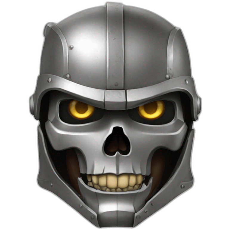 a medieval terminator emoji